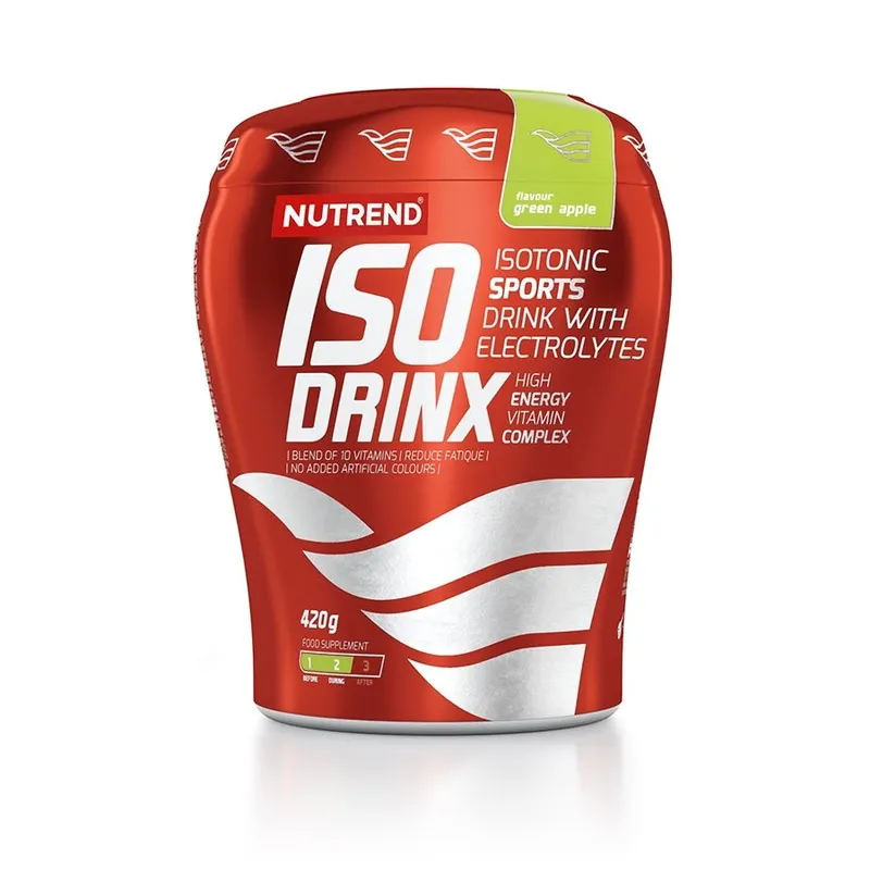 Ізотонік Nutrend IsoDrinx, 420 грам - Яблуко