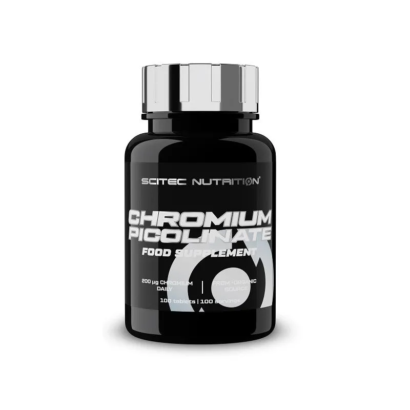 Хром Scitec Nutrition Chromium Picolinate, 100 таблеток - Термін 10.26