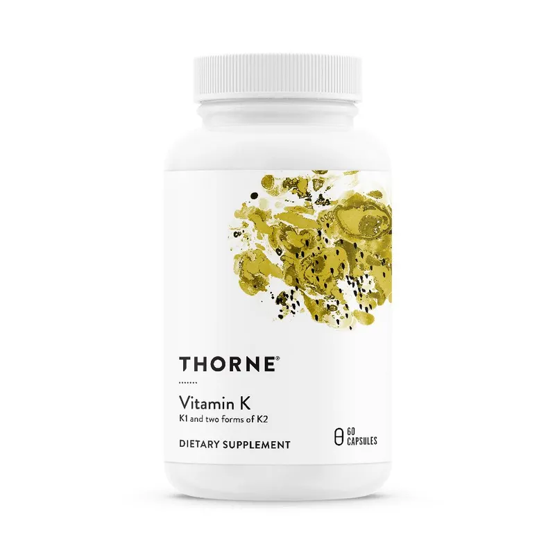 Комплекс витаміну K Thorne Vitamin K, 60 капсул