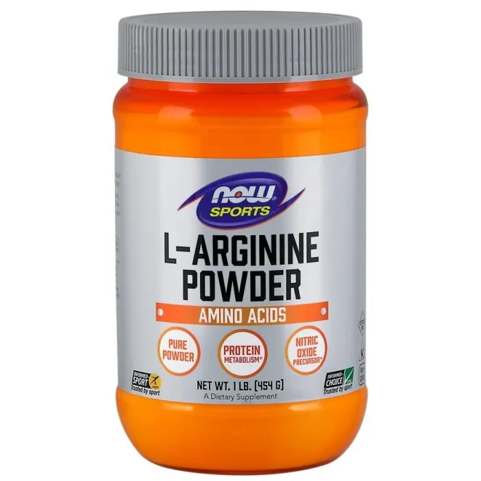 Амінокислота NOW L-Arginine Powder, 454 грам