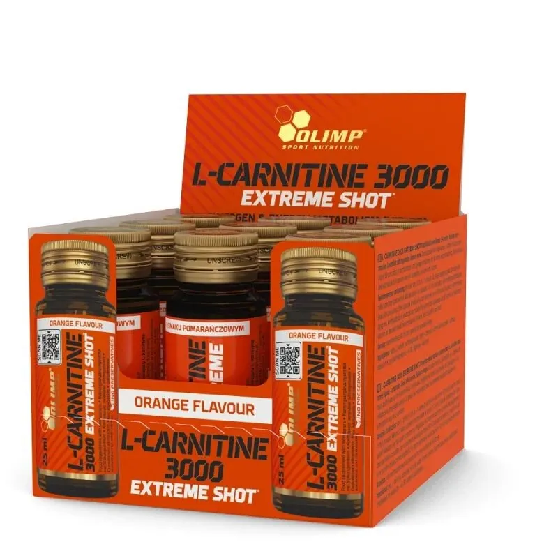 Рідкий L-карнітин Olimp Sport Nutrition L-Carnitine 3000 Extreme Shot - Апельсин