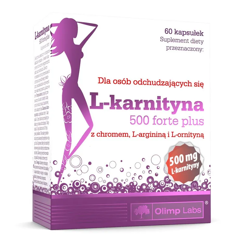 L-карнітин Olimp Sport Nutrition L-Carnitine 500 Forte plus, 60 капсул