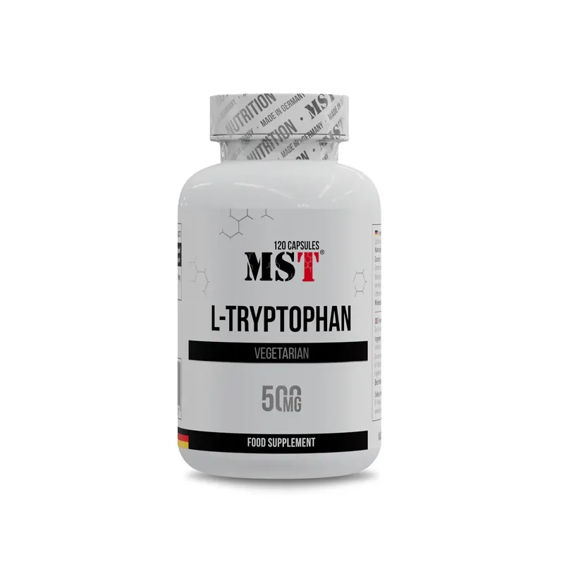 Амінокислота MST Nutrition L-Tryptophan 500 mg, 120 капсул