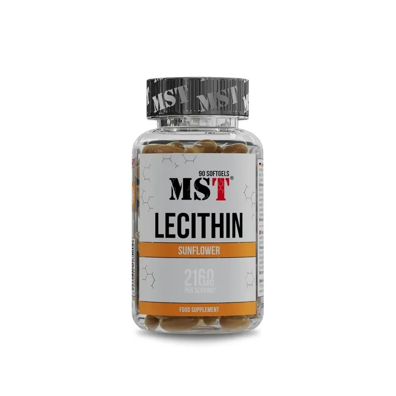 Лецитин MST Nutrition Lecithin Sunflower, 90 капсул