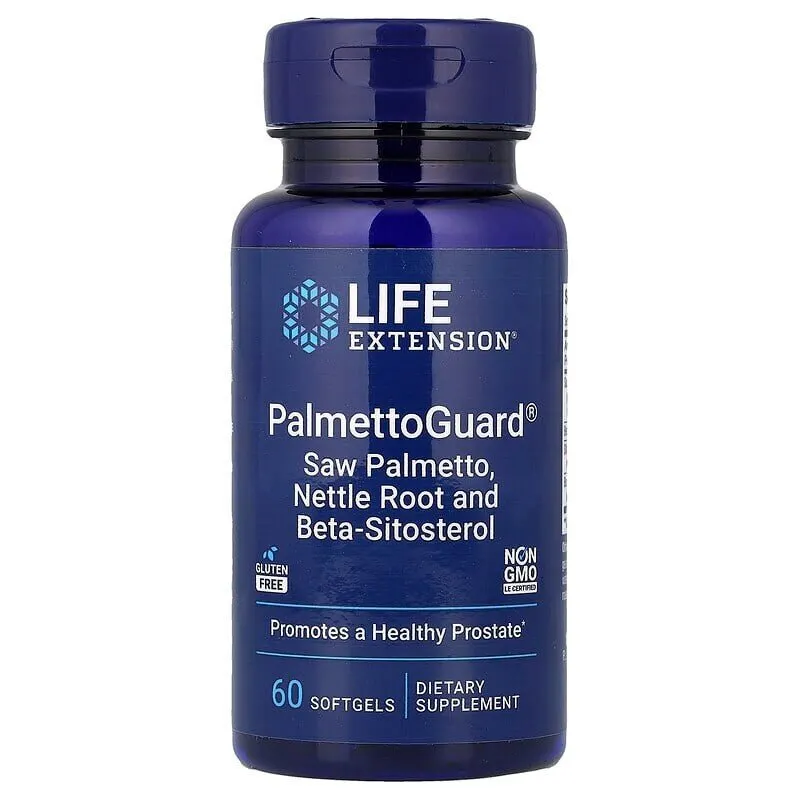 Екстракт сероної Life Extension PalmettoGuard, 60 капсул