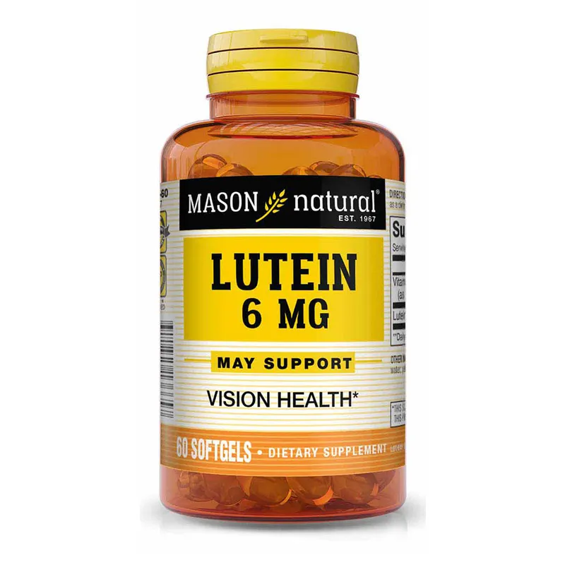 Натуральна добавка Mason Natural Lutein 6 mg, 60 капсул