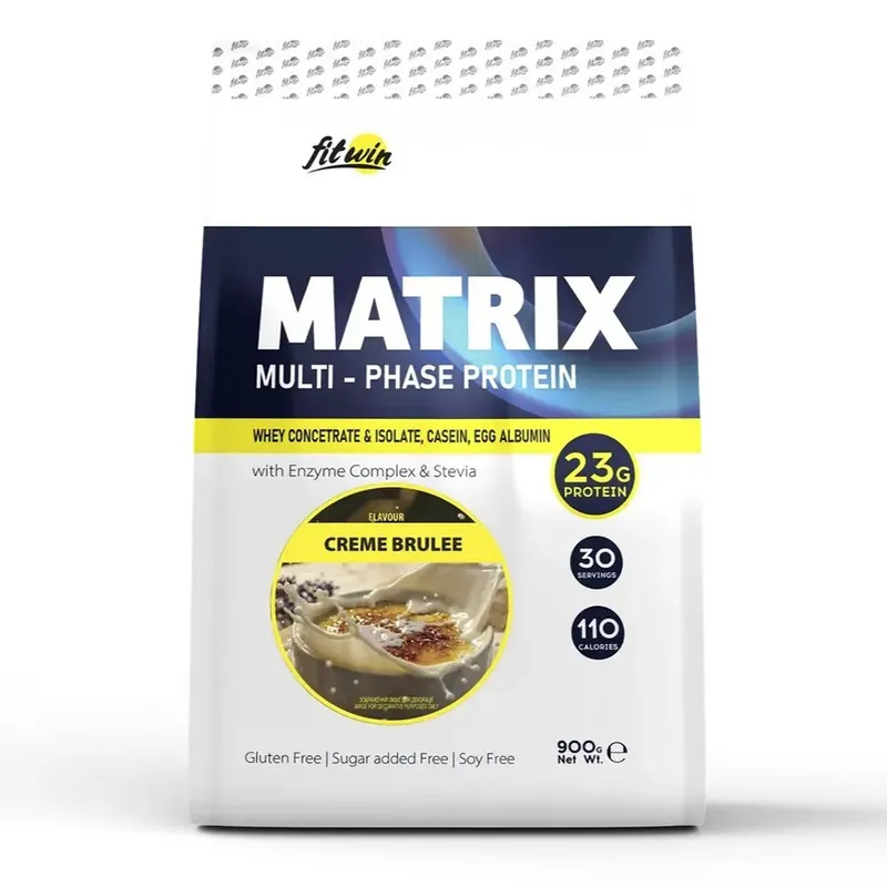 Протеїн FitWin Matrix Multi-Phase Protein, 900 грам - Крем брюле