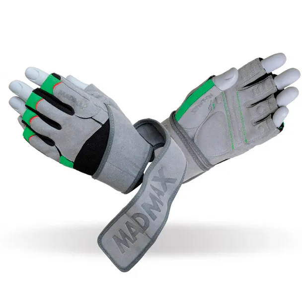 Рукавички для фітнесу MAD MAX Wild MFG 860, Grey - L