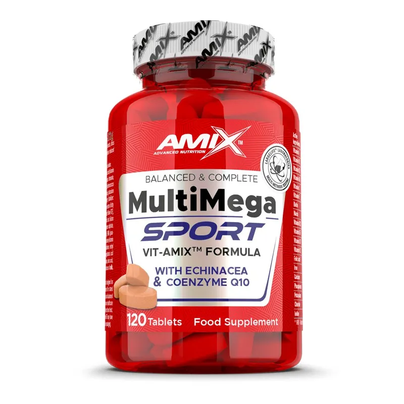Вітаміни та мінерали AMIX MultiMega Sport Stack, 120 таблеток