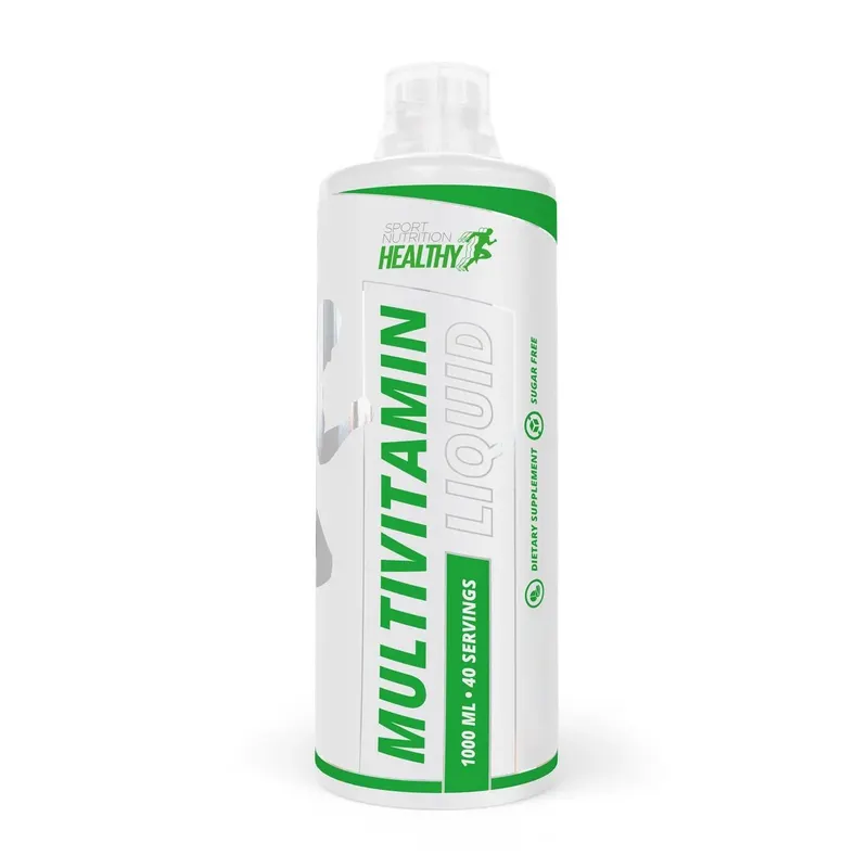 Рідкі вітаміни Healthy Multivitamin Liquid, 1 літр - Апельсин