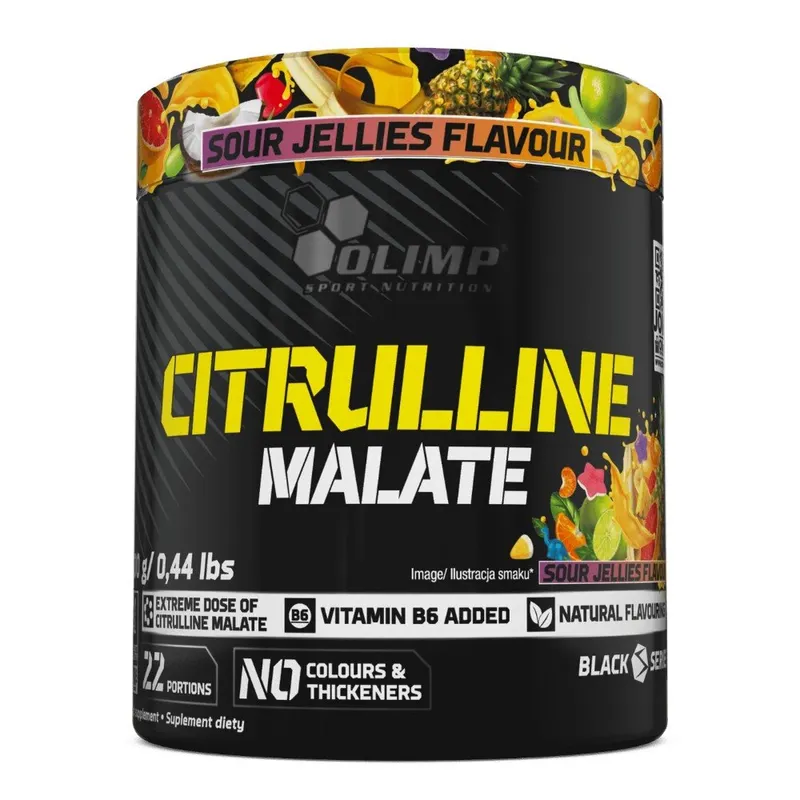 Амінокислота Olimp Sport Nutrition Citrulline Malate, 200 грам - Кисле желе