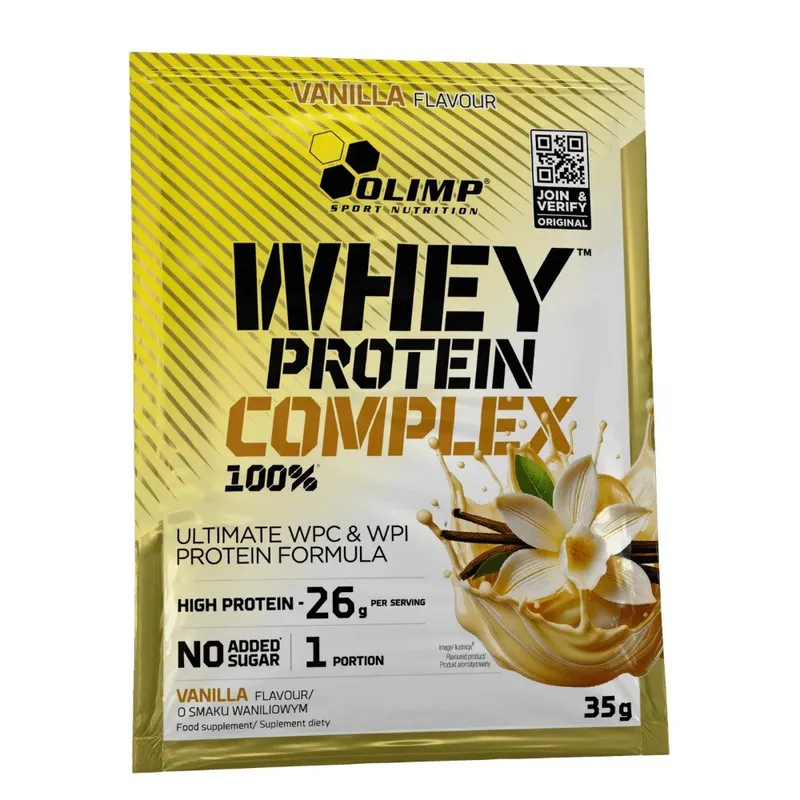 Протеїн Olimp Sport Nutrition Whey Protein Complex 100%, 35 грам - Ваніль