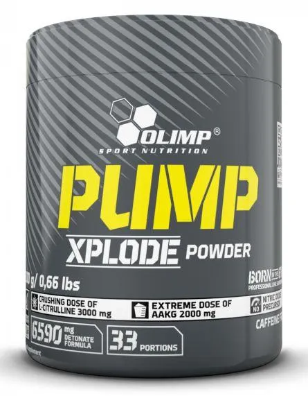 Передтренувальний комплекс Olimp Sport Nutrition Pump Xplode Powder, 300 грам - Фруктовий пунш