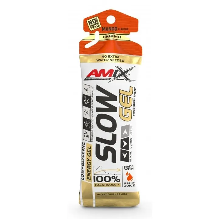 Передтренувальний комплекс AMIX Performance Slow Gel, 45 грам - Манго