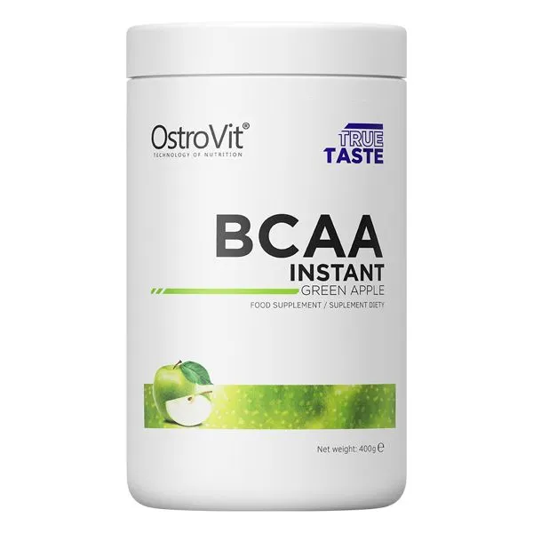 Амінокислота BCAA OstroVit BCAA Instant, 400 грам - Зелене яблуко