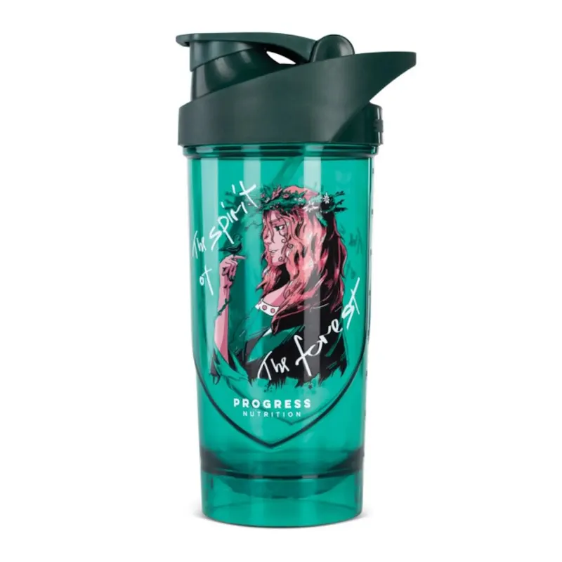 Шейкер Progress Nutrition 'Mavka' The Spirit Of The Forest 700 мл, Green