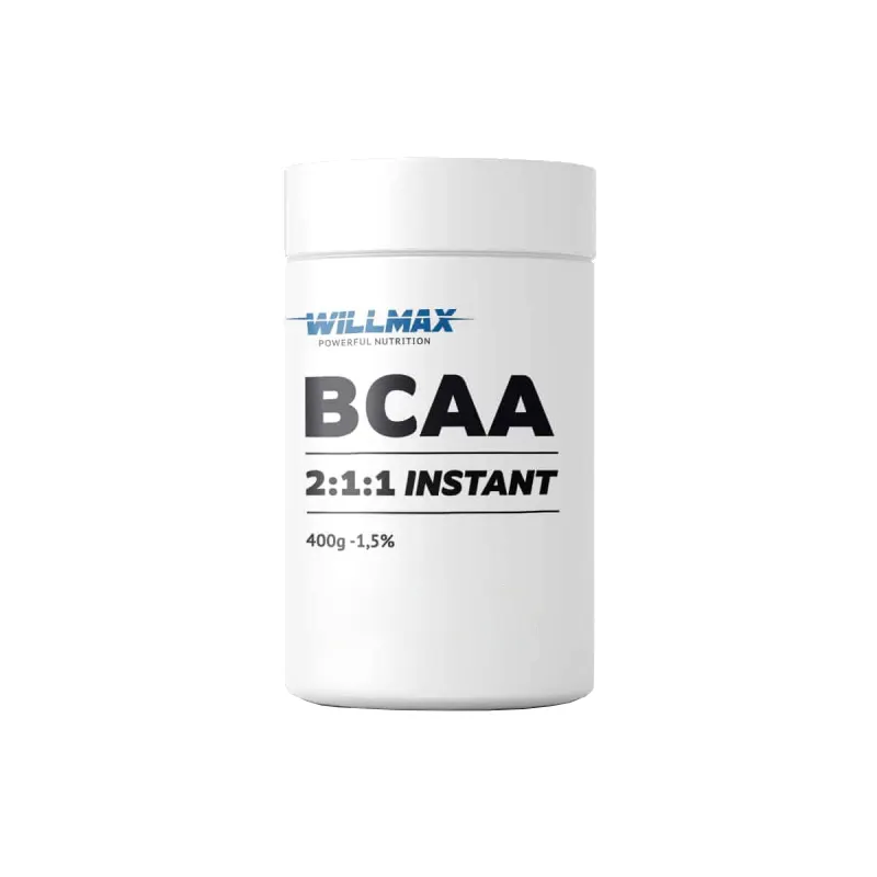 Амінокислота BCAA Willmax BCAA 2:1:1, 400 грам - Гранат