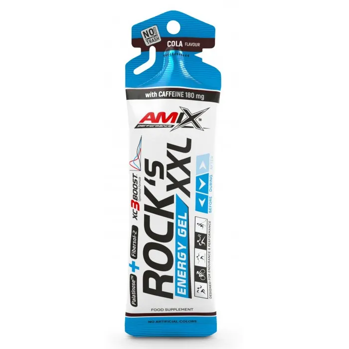 Передтренувальний комплекс AMIX Performance Rock´s Gel XXL with Caffeine, 65 грам - Кола
