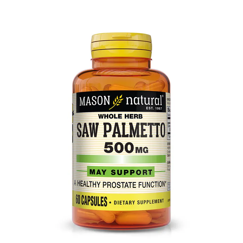 Натуральна добавка Mason Natural Saw Palmetto 500 mg, 60 капсул
