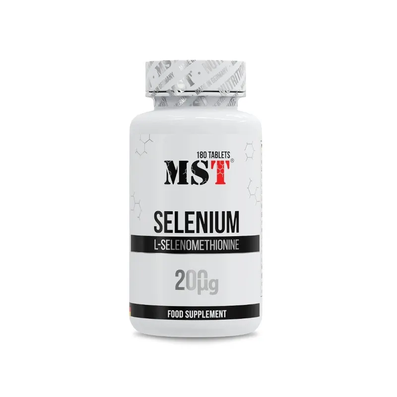 Селен MST Nutrition Selen 200 mcg, 180 таблеток