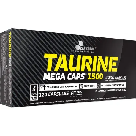 Амінокислота Olimp Sport Nutrition Taurine Mega Caps, 120 капсул