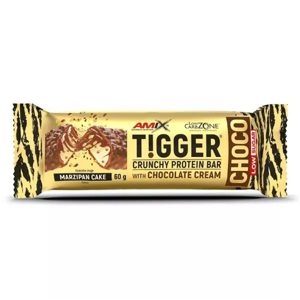 Батончик AMIX Tigger Choco Crunchy Protein Bar, 60 грам - Марципановий торт