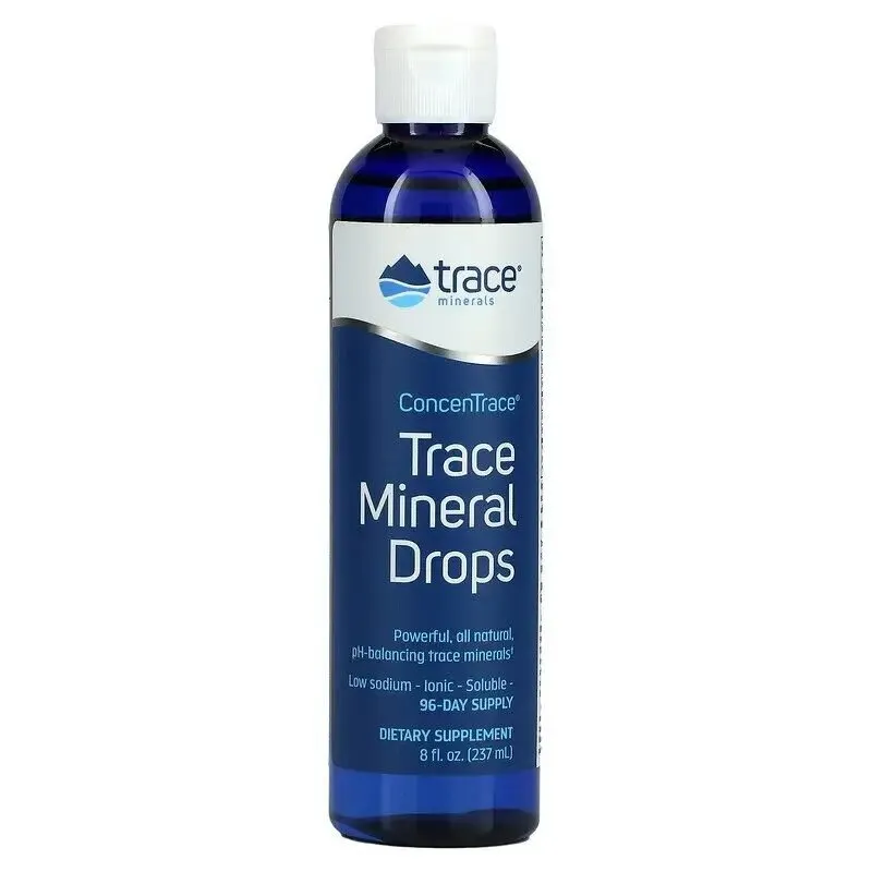 Комплекс мінералів Trace Minerals ConcenTrace Trace Mineral Drops, 237 мл