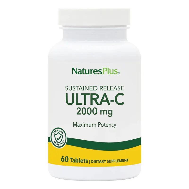 Вітаміни та мінерали Natures Plus Ultra-C 2000 Sustained Release, 60 таблеток