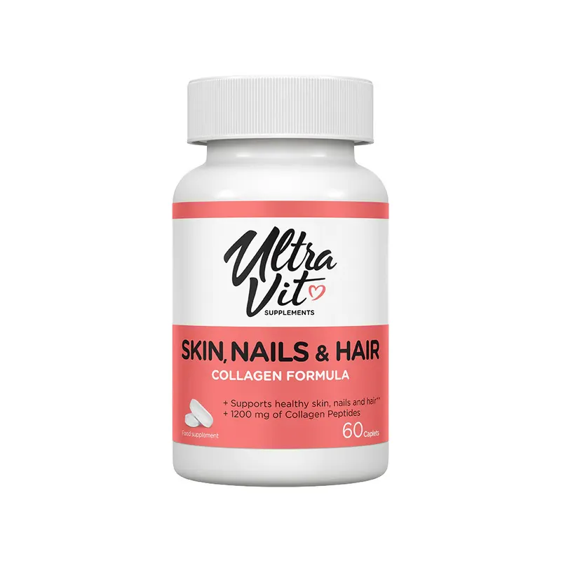 Препарат для суглобів і зв'язок VPLab UltraVit Skin, Nails & Hair, 60 капсул