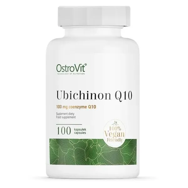 Натуральна добавка OstroVit Vege Ubichinon Q10, 100 вегакапсул