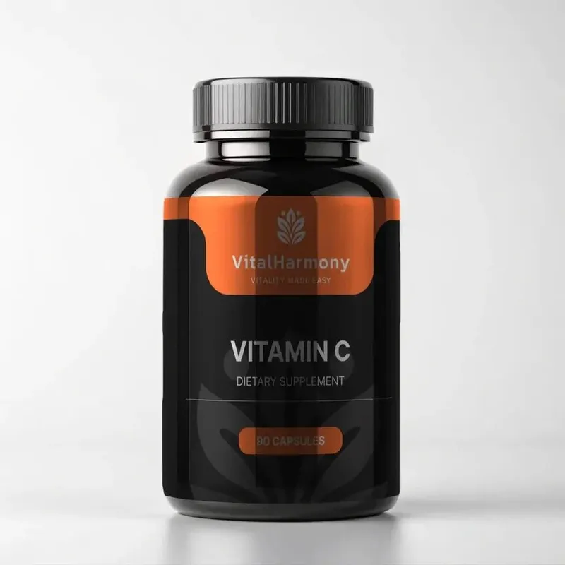 Аскорбінова кислота VitalHarmony Vitamin C 1000, 90 капсул