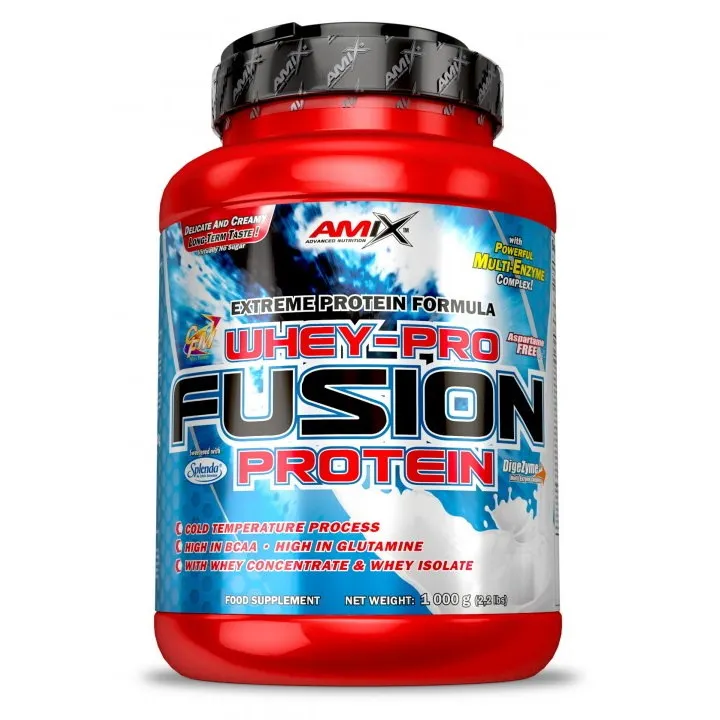 Протеїн AMIX Whey Pro Fusion, 1 кг - Динний-йогурт