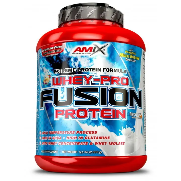 Протеїн AMIX Whey Pro Fusion, 2.3 кг - Динний-йогурт