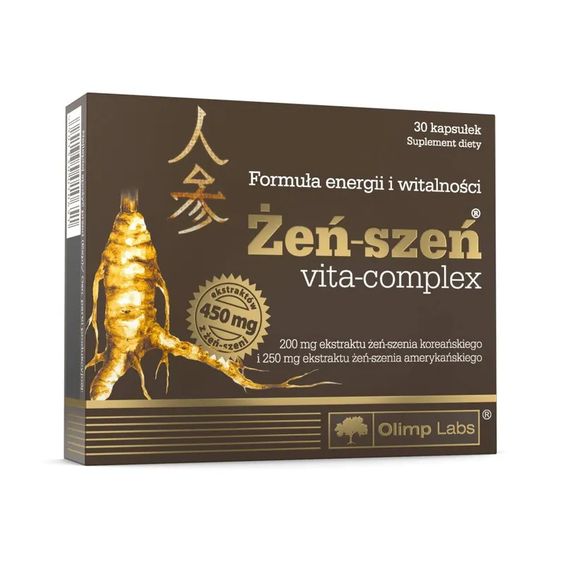 Женьшень та вітаміни Olimp Sport Nutrition Ginseng Vita-Complex, 30 капсул