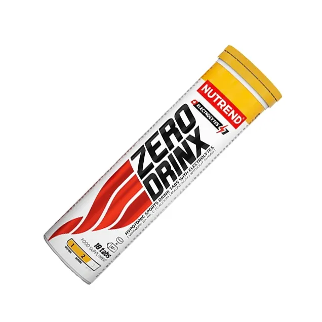 Ізотонік Nutrend Zero Drinx, 18 шипучих таблеток - Чорна смородина